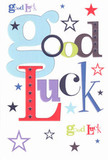 Brimming with encouragement, this good luck card leaps to life with a cascade of exuberant colours and typography-the words 'Good Luck' artfully woven in oversized, pastel blue and bold red, accented by mossy greens and regal purples. It radiates a sense of joyful anticipation, much like the beginning of a new season here in Norbiton. Whimsical stars, painted in navy, lemon-lime, and gentle lilac, drift playfully over crisp, white space, evoking the evening sky above Norbiton Green or a quiet moment outside the station, full of silent wishes and dreams. The card's ultra-smooth texture calls to mind the sensation of fine stationery chosen with care from a local shop, cool and substantial between your hands. It's the sort of card someone from our close-knit community would present before an interview, graduation, or a brave new chapter-bestowing optimism, pride, and the quiet magic of unwavering support. Every detail feels intentional, from the lively arrangement of colours to the promise hidden in the stars-a celebration of possibility crafted with genuine Norbiton warmth.
